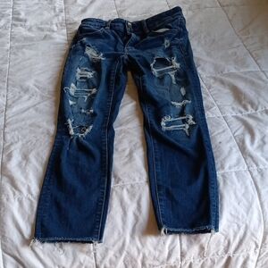American Eagle Outfitters Blue Stretch Denim Jeans